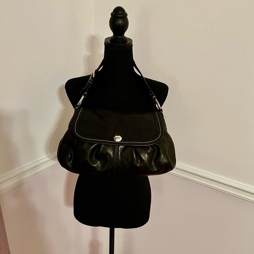 Coach Signature Mini Shoulder Bag – Y2K Vintage Style